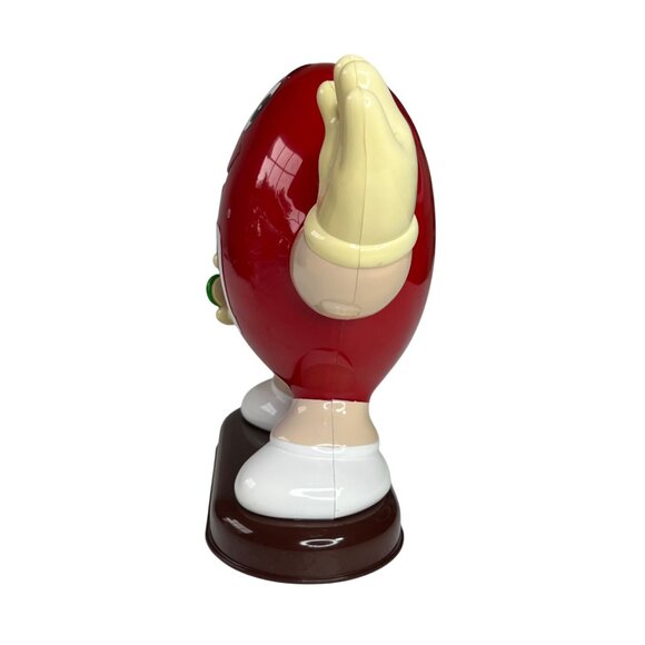 M&M Candy Dispenser Vintage Collectible Red Hand Waving Design - Picture 8 of 9